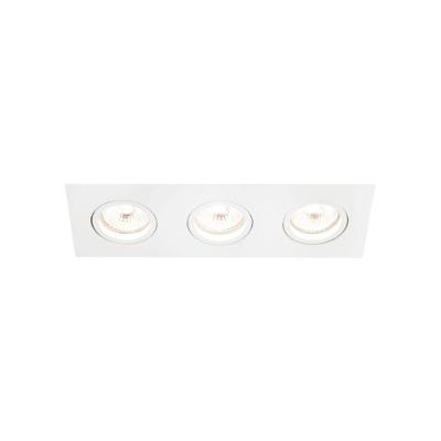 Spot De Embutir Newline Lisse Ii Para 3 Lâmpadas Par 20 E27 Bivolt Branco