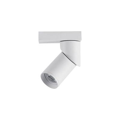 Spot Direcionável De Sobrepor Nordecor Piere 1 Com Canopla Mr16 Gu10 Bivolt Branco 6340