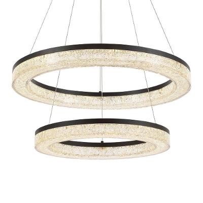 Lustre Pendente Astraled Kiwo Pl-9751 Preto Led Bivolt