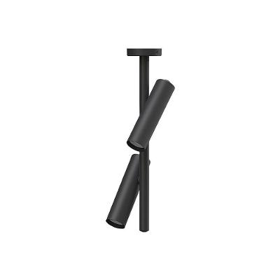 Plafon Taschibra Stala Para 2 Lâmpadas Mr11 220v Preto 02080060-18