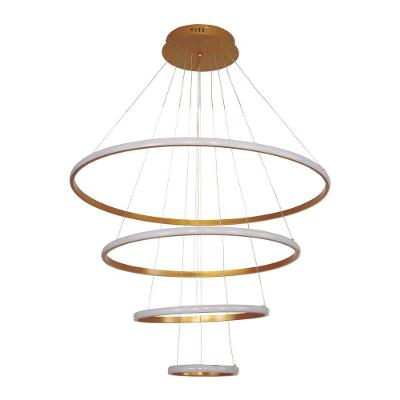 Lustre Pendente Astraled Ankaa Pl-9808 Dourado Led Bivolt