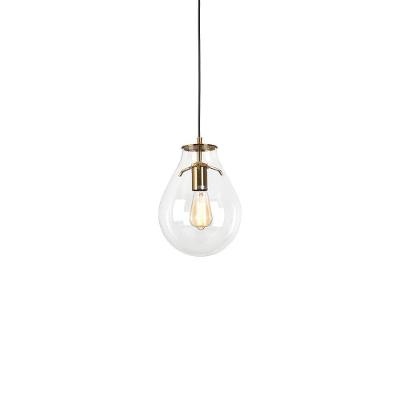 Lustre Pendente Skylight Tommy 3039 E27 Bivolt Bronze-transparente