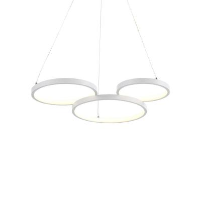 Lustre Pendente Astraled Naida Pl-9835 Branco Led Bivolt