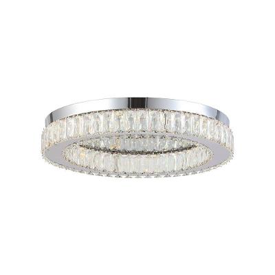 Plafon Skylight Diamond 3063 Cromado Led Bivolt Cromado-transparente