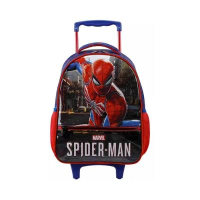Mochila De Rodinha 14 Spider Man 11671 Artigo Escolar