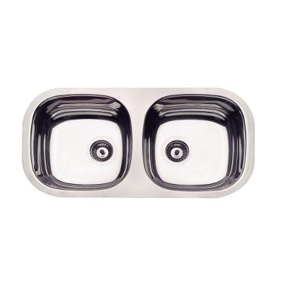 Cuba De Embutir Tramontina Isis 2c 34 Bl Em Aço Inox Polido 72x34 Cm