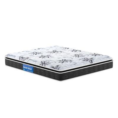 Colchão Casal Espuma D40-20 Guarda Costas Premium Hiper Firme Euro Pillow Black (138x188x22) - Probel