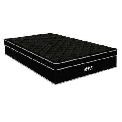 Colchão Solteiro Molas Star Black D45 Viscoelástico Superpocket (88x188x38) - Ortobom