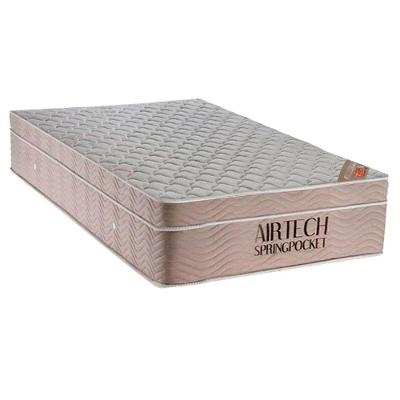 Colchão Solteiro Molas Superpocket Ensacadas Airtech Spring Ortopillow (88x188x25) - Ortobom