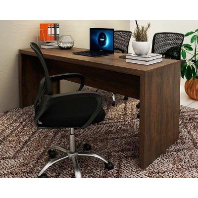 Mesa Multiuso Escritório Me4185 180cm Rústico Tecno Mobili