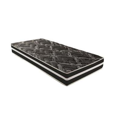 Colchão Solteiro Anatômico D28 Master Ag80 Black Double Face (88x188x17) - Paropas