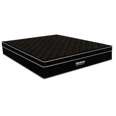 Colchão Queen Molas Star Black D45 Viscoelástico Superpocket (158x198x38) - Ortobom