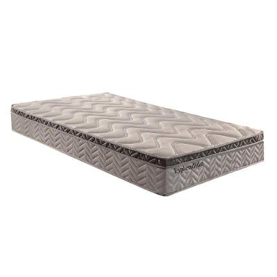 Colchão Solteiro Molas Ensacadas Masterpocket Esplêndido Gray Euro Pillow (88x188x26) - Paropas