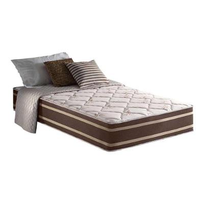 Colchão Solteirão Molas Ensacadas Masterpocket Duo Sono Double Face Euro Pillow Brown (96x203x25) - D Angelis Anjos