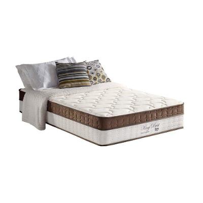 Colchão Solteirão Molas Ensacadas Masterpocket King Best Euro Pillow Brown (96x203x33) - D Angelis Anjos