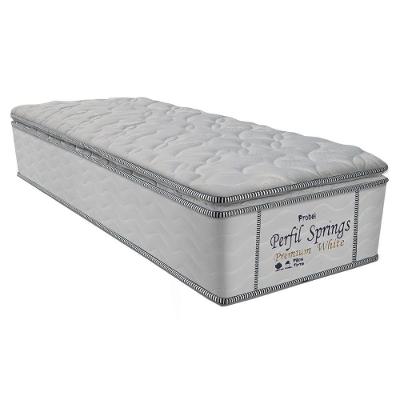 Colchão Solteiro Molas Ensacadas Masterpocket Perfil Springs Premium Pillow Top White (88x188x32) - Probel