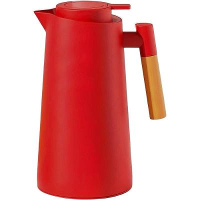 Garrafa Térmica De Mesa Nórdica Vermelho Café Chimarrão 1l