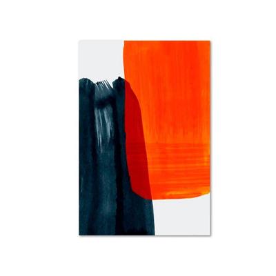 Quadro Decorativo Abstrato Moldura Caixa 3cm Ideal Para Sala Quarto E Hall (100x70 Cm)