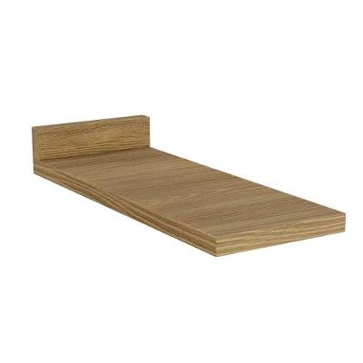 Módulo Cozinha Lótus Tampo Para Balcão E616 20cm Nogueira