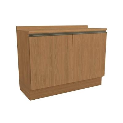 Cozinha Modulada Completa Maxxi 2 Peças 1balcão + 1 Complemento C2p38 Canela