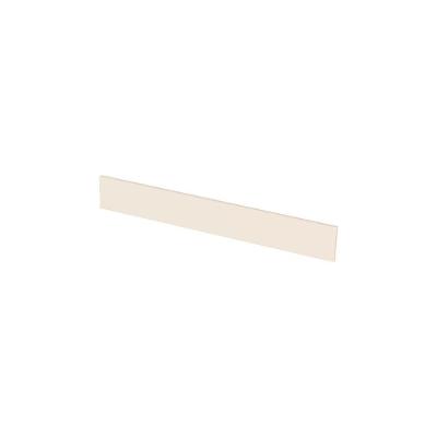 Fechamento De Cozinha Modulado Painel De Edição Para Rodapé Connect 100x14x105cm Off White