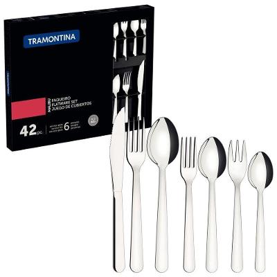 Faqueiro 42 Pçs Aço Inox Malibu Tramontina