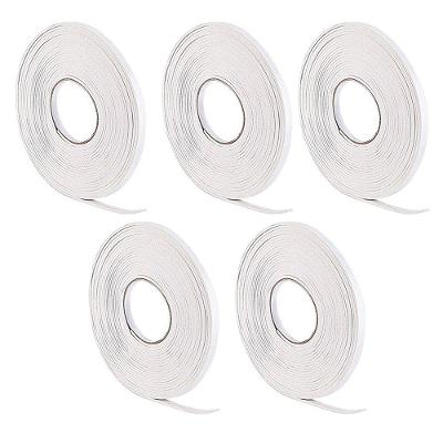 Fita De Espuma Adesiva Kit 5 Uni Porta Janela 5 Metros Vidro Movel Protege Veda Isolante Impermeavel