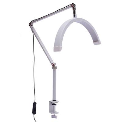Luminaria Estetica 3 Tons Ajustavel Suporte Celular Spa Sobrancelha Cilios Limpeza Pele Estudio