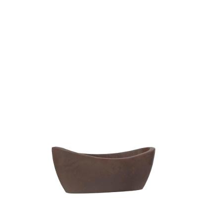 Vaso Jardineira Copacabana Brilho 43x17cm Antique Rusty