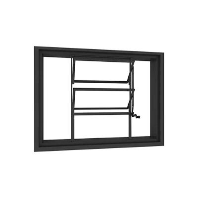 Janela Basculante Em Aço Sem Grade 80x60 R120 Tradição - Cinza