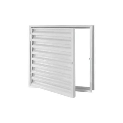 Portinhola Porta Alçapão Aço Laminado 60x60 R45 Evidence - Branco - Branco