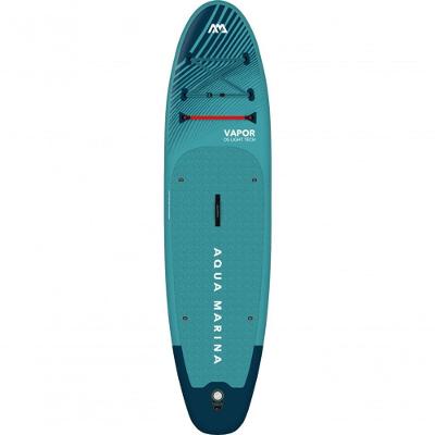 Prancha Stand Up Inflável Vapor Aqua Marina - Com Bomba, Mochila, Remos, Leash De Segurança E Quilha