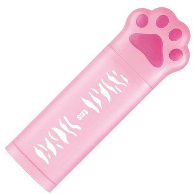 Estojo Plástico Pets Gatinho Tris Rosa