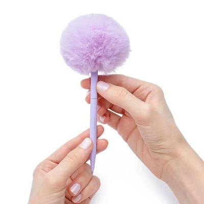 Caneta Esferográfica Pompom Leonora - 1.0mm Lilas