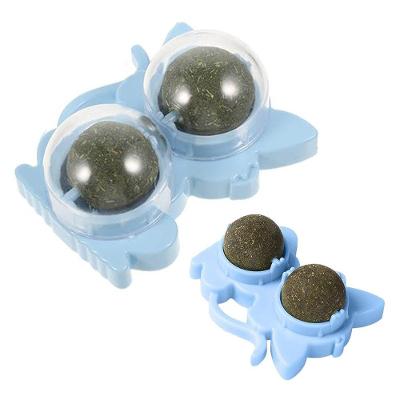 Brinquedo Erva De Gato Pet Bola Bolinha Menta Catnip Animal De Estimaçao Interativo Diversao Lazer