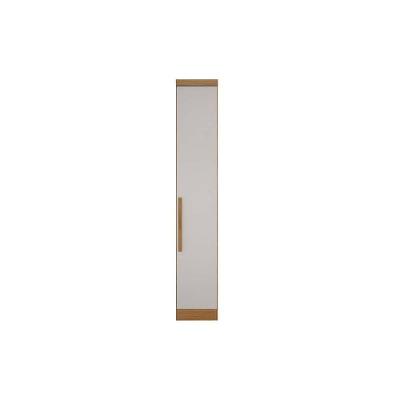 Módulo De Quarto Rizon Guarda Roupa C- 1 Porta -linea Cumaru-fendi - Novo Horizonte