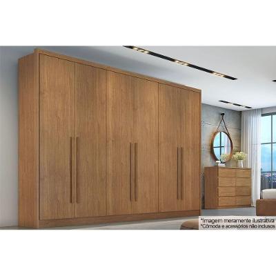 Guarda Roupa Casal 6 Portas E 8 Gavetas Robust-livorno Cumaru - Novo Horizonte