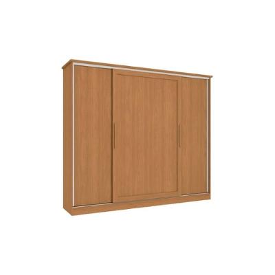 Guarda Roupa 4 Portas De Correr E 4 Gavetas N565 Flex Canela-canela Ou Macadamia - Kappesberg