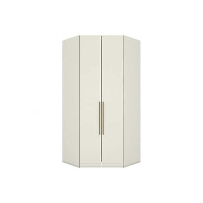 Guarda Roupa Closet De Quarto De Canto Oblíquo Mc05 Seletto C- 2 Portas E 3 Gavetas Areia - Henn