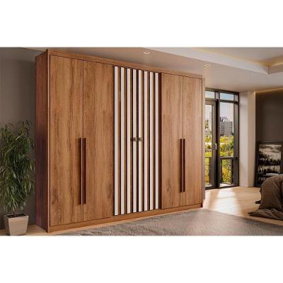 Guarda Roupa Casal 6 Portas E 3 Gavetas Vancouver 1171 Flex Freijo Ou Freijo C- Off White - Carraro