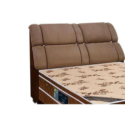 Painel De Cama Box Estofada Queen Imperador Suede Marrom Chocolate - Simbal