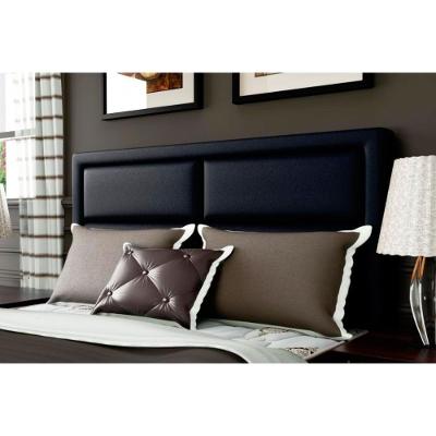 Painel De Cama Box Estofada Casal New York Courano Preto - Probel