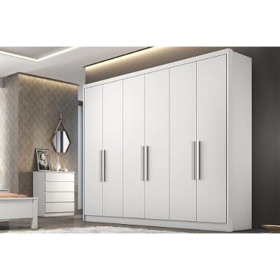 Guarda Roupa 6 Portas E 4 Gavetas Rizon-linea Plus Branco - Novo Horizonte