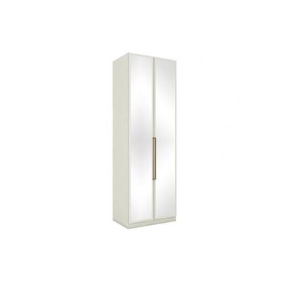 Módulo De Quarto Casal Guarda Roupa Mc04 Seletto C- 2 Portas C- Espelho E 3 Gavetas Areia - Henn