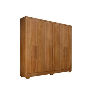 Guarda Roupa Casal 6 Portas E 4 Gavetas C- Pés Milly-veneza Cumaru - Novo Horizonte