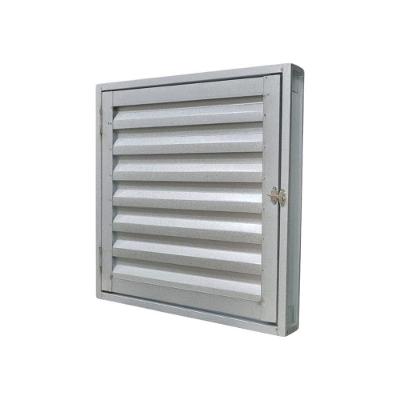 Porta Alçapão Alumínio Galvanizado 60x60 R120 Silver - Prata - Cinza
