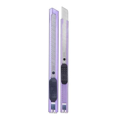 Kit Estilete Estreito De Metal C- Trava Es05 Tilibra - C- 12 Laminas Roxo