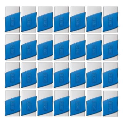 Caixa Borracha Branca C- Capa Plástica Tilibra - C- 30 Unidades