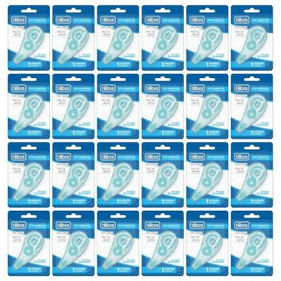 Caixa Fita Corretiva Aqua Tilibra - 6mx5mm C- 24 Unidades