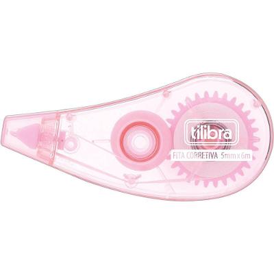 Fita Corretiva Tilibra - 6mx5mm Rosa